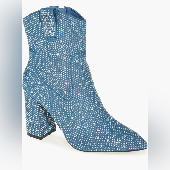 TOP GUY SHOES Alias Rhinestone Western Boot - Picture 8 of 16